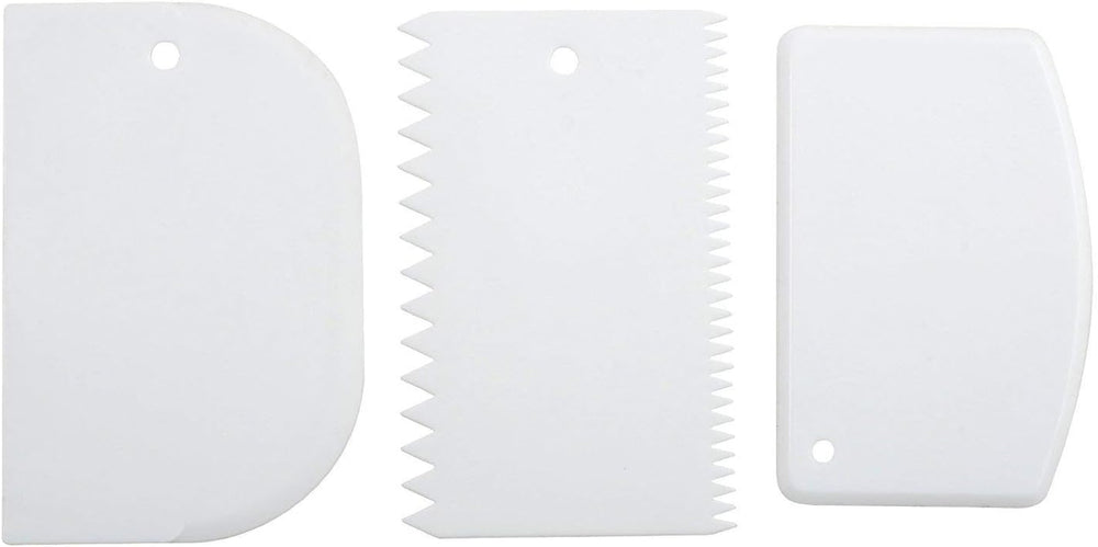 Spatule à pâte Metaltex 252521080, 3 pièces, plastique