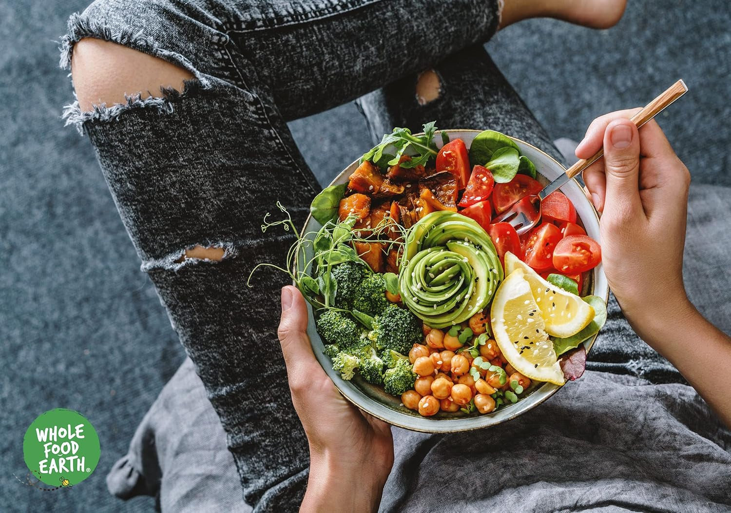 Pois chiches biologiques Wholefood Earth 3 kg | Sans OGM | Végétalien | Riche en fibres | Riche en protéines | Certifié biologique