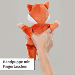 BABY Born for Babies Fuchs 26cm, weiche 26 cm Puppe mit Öhrchen und Fingertaschen, für Neugeborene, 836606 Zapf Creation
