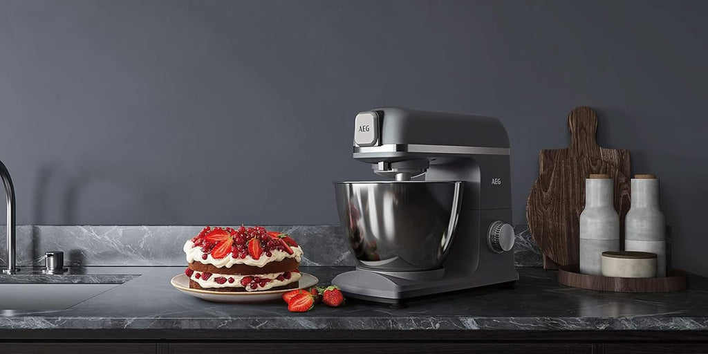 AEG KM5-1-4BPT Robot de bucătărie / + accesorii / 1200 W / 6 setări de viteză Mama si Copilul Naty Shop