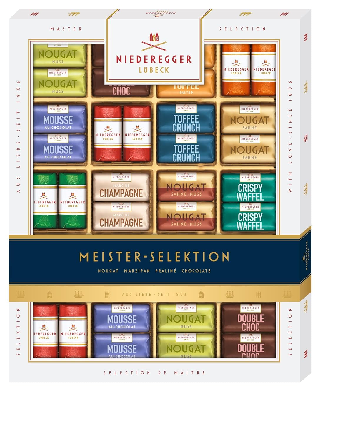 Niederegger Master Sélection 500g