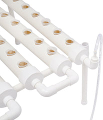 Système hydroponique Kit de culture de plantes hydroponiques et de légumes Système de plantation hydroponique Kit de jardinage Kit d'outils de jardin Sites de culture hydroponique Hydroponisches Anzuchtsystem 54LöCher 6Rohr