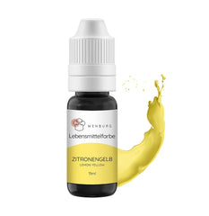 Colorant alimentaire Wenburg, pailleté, 11 ml, concentré, fabriqué en UE, liquide. Pour colorer la pâte, les boissons, les arômes, le slime - Colorant alimentaire à paillettes dorées - Colorant à gâteau doré - Paillettes dorées