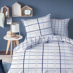 Lenjerie de pat pentru fetite, Unicorn, bumbac Lenjerie de pat - copii Naty Shop Dreptunghiuri