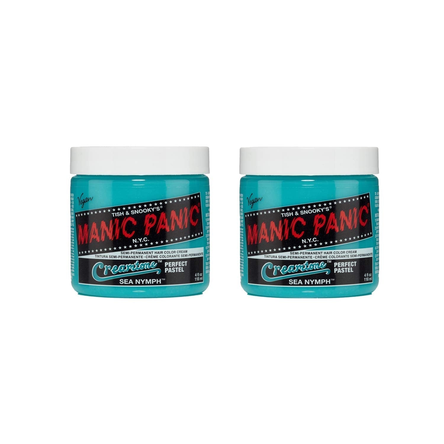 Manic Panic Electric Lizard Classic Cream, vegan, fără cruzime, vopsea de păr verde semipermanentă 118ml