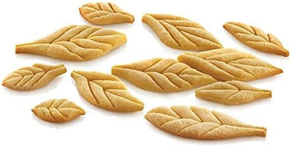 Silikomart, Voila Cookie Leaves boîte à biscuits, 240mm X 150mm, hauteur 20mm Cuisine Naty Shop