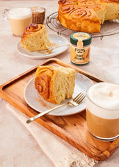 Fuchs Gewürze - Zimt Zucker - Klassisches Gewürz für Milchreis, Pfannkuchen oder Wafeln - aus natürliche Ingredient - 100 g in wiederverwendbarer, recyclebarer Dose