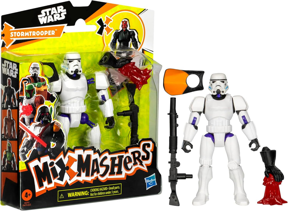 Star Wars Mixmashers Stormtrooper Figurines et accessoires personnalisables à mélanger et à assortir Figurines Naty Shop