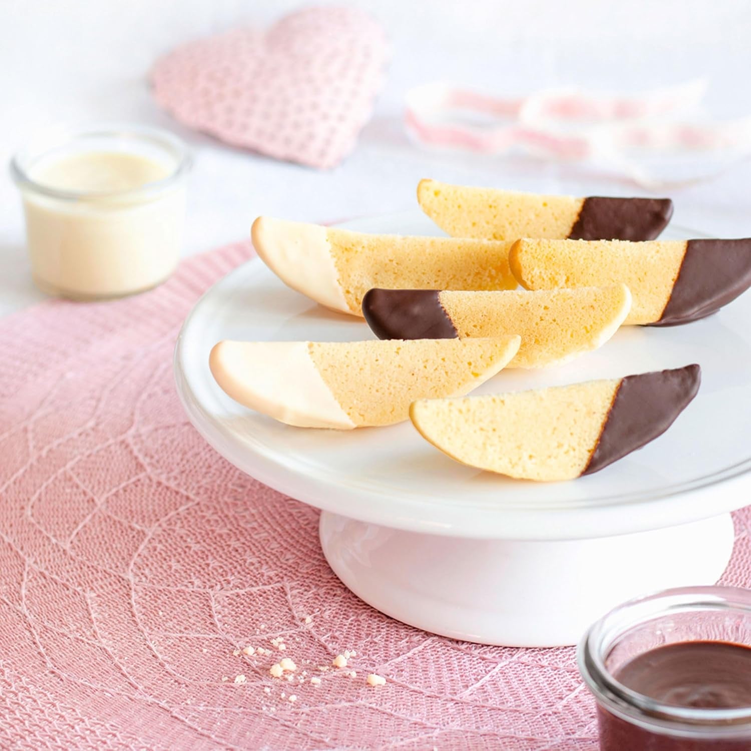 STÄDTER we love Baking Plaque à pâtisserie Wolfszahn, 37x33 cm, revêtement antiadhésif, sans PFAS, parfaitement adaptée à la plaque à pâtisserie Städter, résistante à des températures jusqu'à 230°C