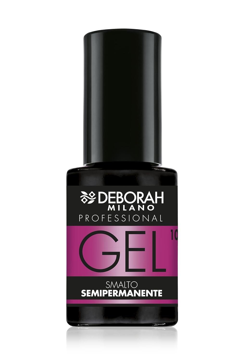 Vernis à ongles semi-permanent Milano Professional, no. 21 Bourgogne, effet volumateur, longue durée, pour des ongles intenses et brillants, 4,5 ml