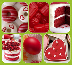 Colorant alimentaire liquide, ensemble de colorants alimentaires velours rouge pour la cuisson de gâteaux, macarons, biscuits, colorant alimentaire pour la décoration de gâteaux, liquide pour colorer les boissons (70 g x 3)