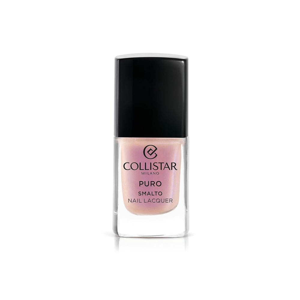 Vernis à ongles Collistar Puro, vernis à ongles longue durée au fini brillant, n° 1. 922 Porcelaine blanche, 10 ml