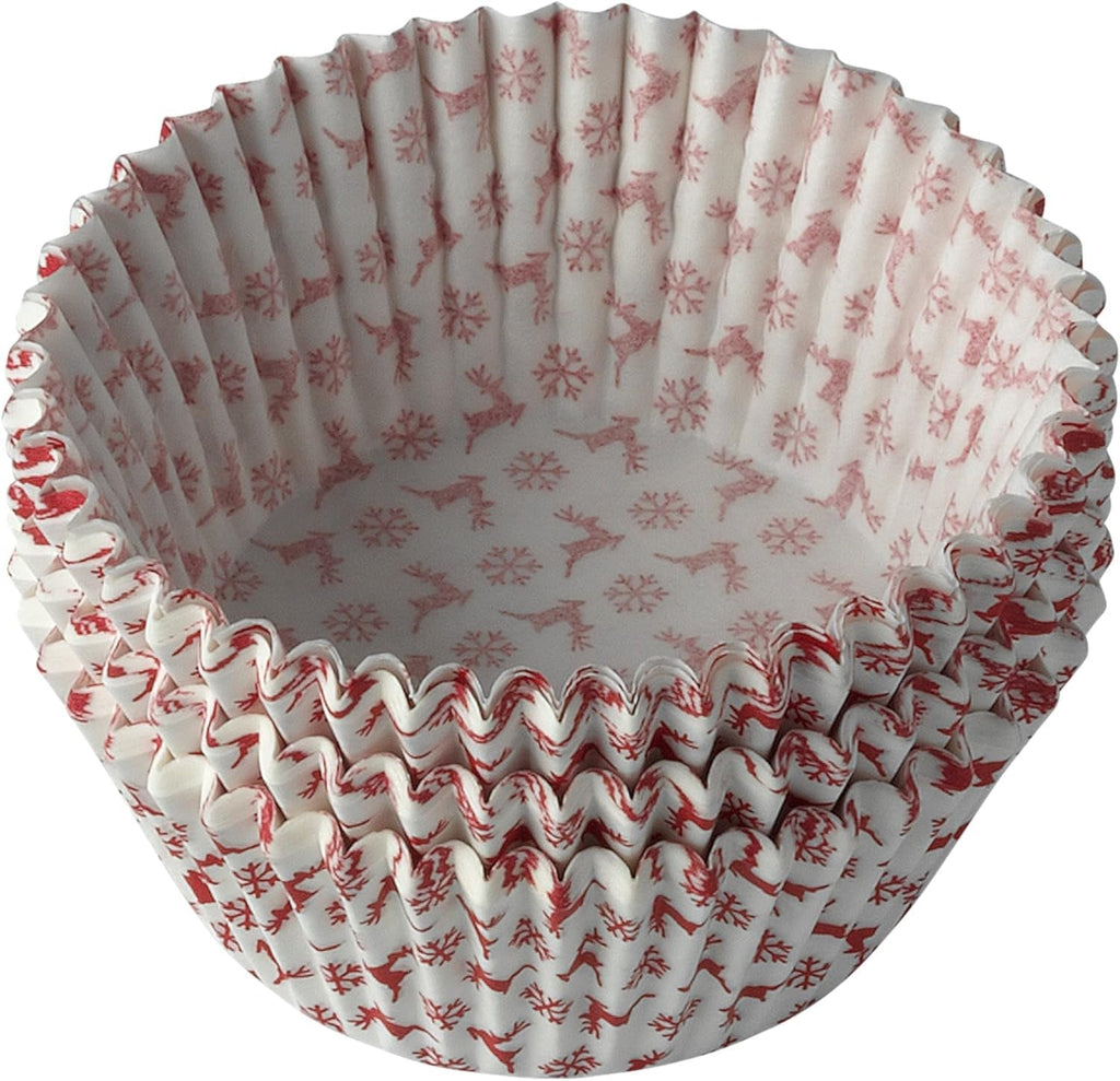 Original Kaiser Inspiration Muffinform-Set 2-Teilig, Muffinblech Mit Xmas Papierbackförmchen Für 12 Muffins, 38 X 27 Cm, Cupcake Form Antihaftbeschichtet, Schwarz Matrite si tavi pentru copt Naty Shop