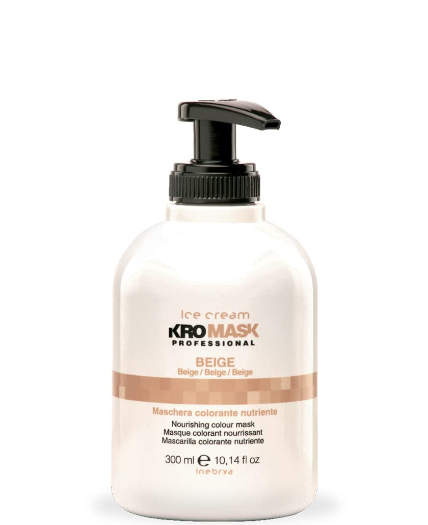 Inebrya Kromask Fashion Colors Beige, Masque capillaire revitalisant, sans ammoniaque, 300 ml Naty Shop Hair Mask Default Title