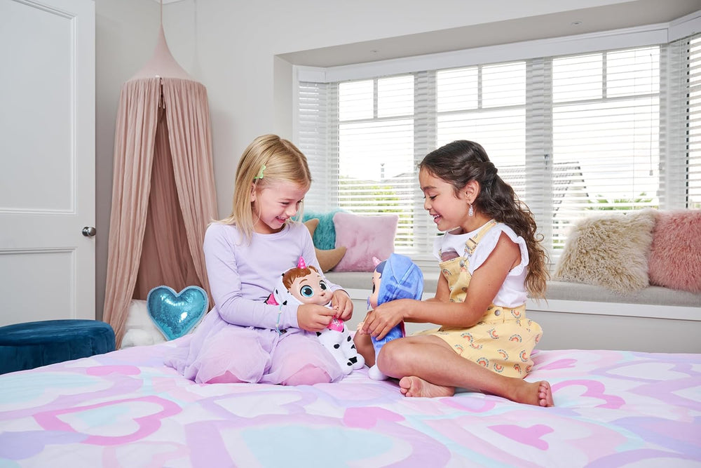 Babycorns Serie 1 de ZURU Magic Babypuppe Katze (Poppy) avec accessoires, jeu de déballage surprise pour enfants et filles