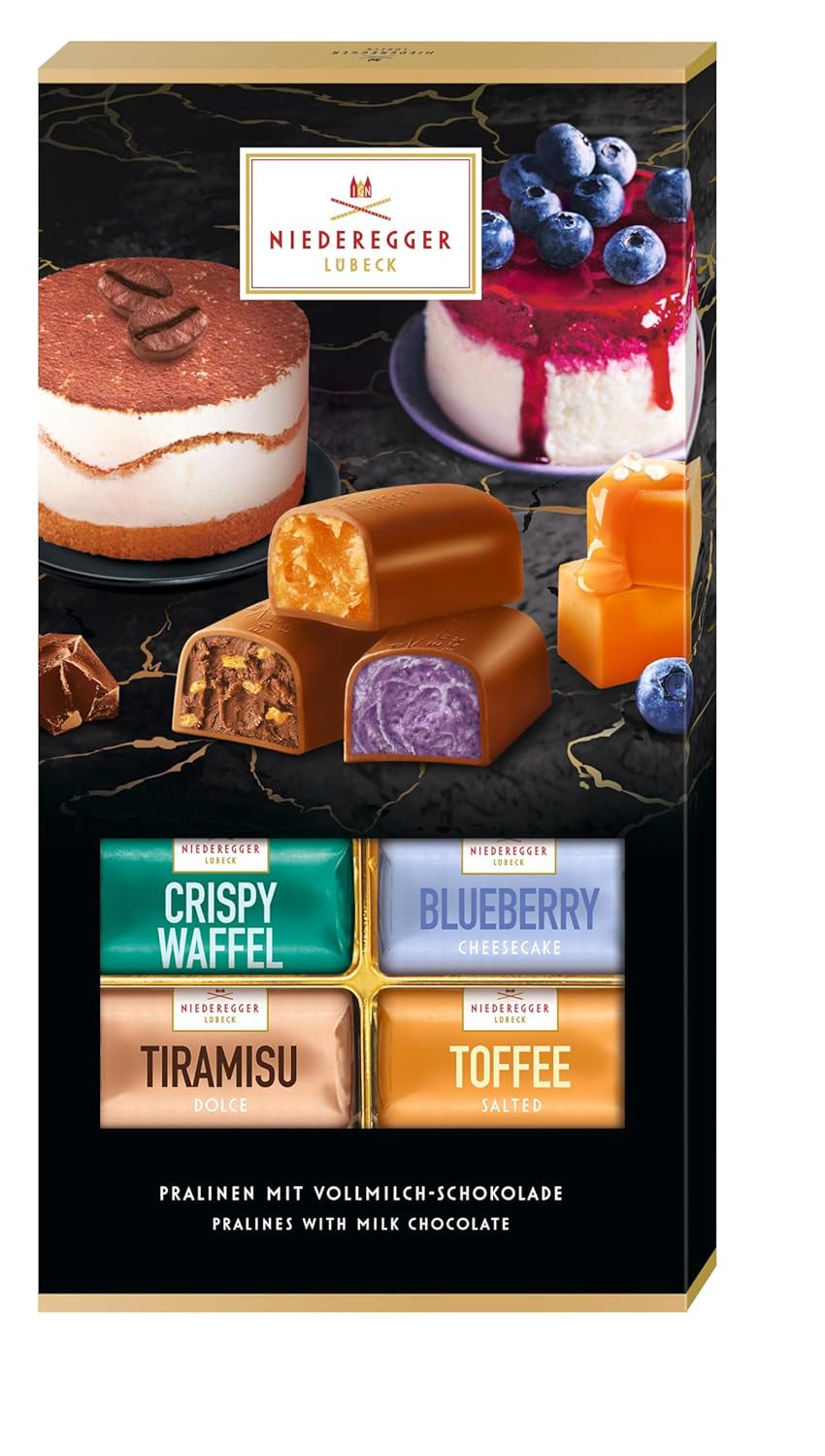 Assortiment de chocolats Niederegger 200g