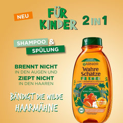 Garnier Șampon pentru copii, pentru păr sensibil și pieptănare ușoară, cu caise și flori de bumbac Duș și baie Garnier