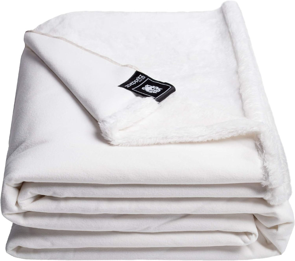 Pătură Reborn Bliss - Pătură confortabilă din blană artificială - Pătură din blană artificială pufoasă și luxoasă cu spate neted - 140X190 Cm - 310 Rose - De "Zoeppritz since 1828" Paturi si Cuverturi 'zoeppritz since 1828' 000 Alb 180X220Cm