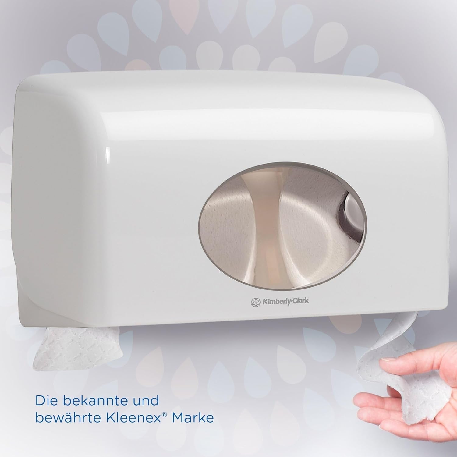 Kleenex Premium Role de hârtie igienică 8484, hârtie igienică cu 4 straturi, hârtie igienică cu foi căptușite din fibre pure 100%, hârtie certificată Fsc, 24 role X 160 (Insg. 3.840 foi)