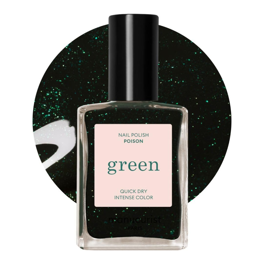 Manucurist Green - Vernis à ongles Rosy Beige Shell Beige - Vernis à ongles à séchage rapide - Ongles DIY - Vegan 12-Free - À base de plantes - Vernis à ongles - Fabriqué en France