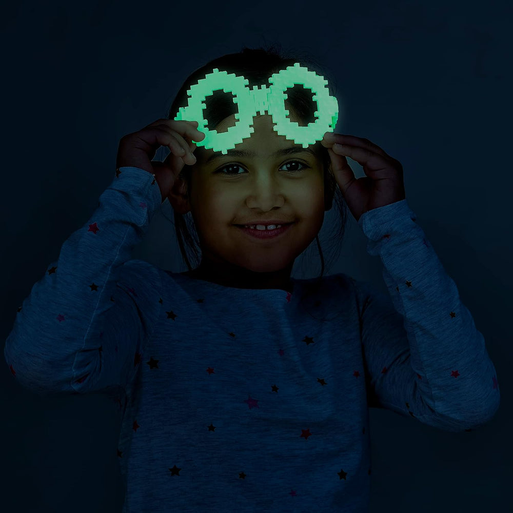 Plus-Plus 500 Kreativ Bausteine ​​​​Nachtleuchtend, Glow