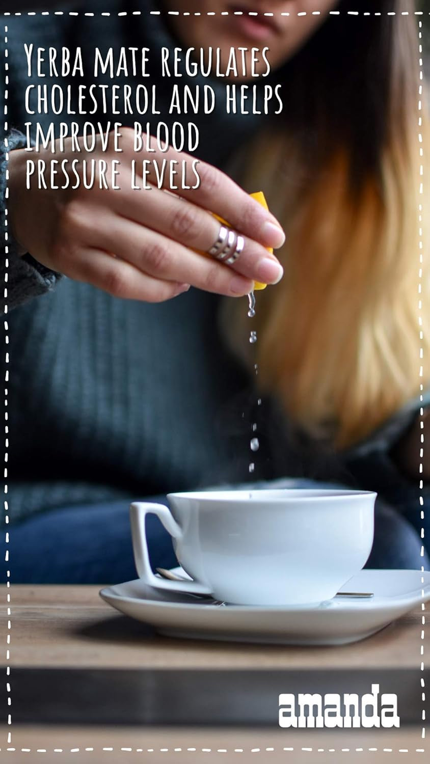 Ceai Yerba Mate  Elaborada 500G | Ceai Mate Tradicional | Ceai Yerba Mate Elaborada Con Palo Frunze vrac 0,5 Kg