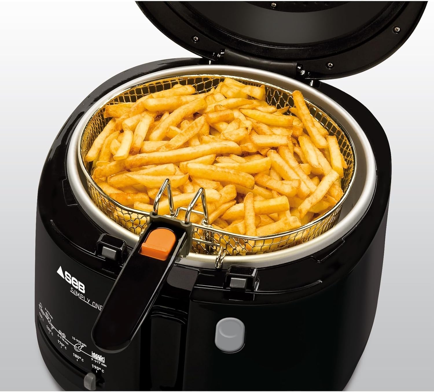 Friteuse électrique Tefal Simply One, capacité XL pour frites jusqu'à 1,2 kg, système de refroidissement mural exclusif Électroménager Naty Shop