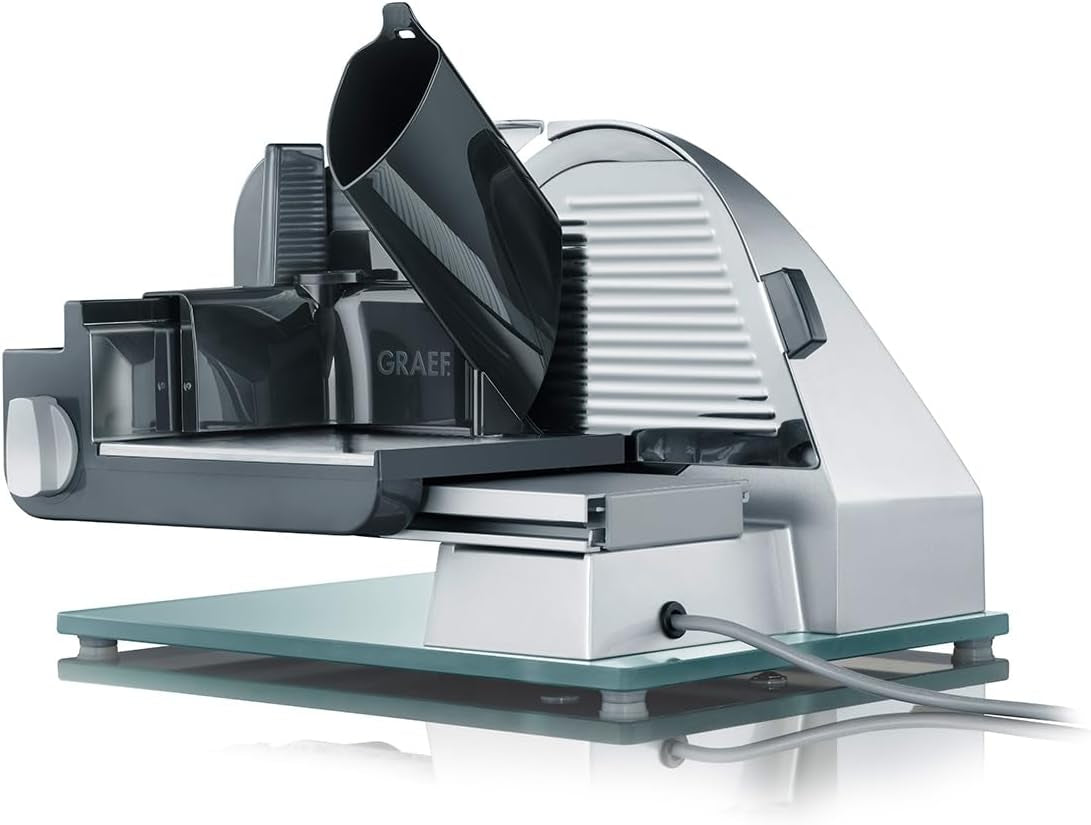 GRAEF Master M20EU Multi Slicer din oțel inoxidabil, argintiu Rasnite si Feliatoare Naty Shop