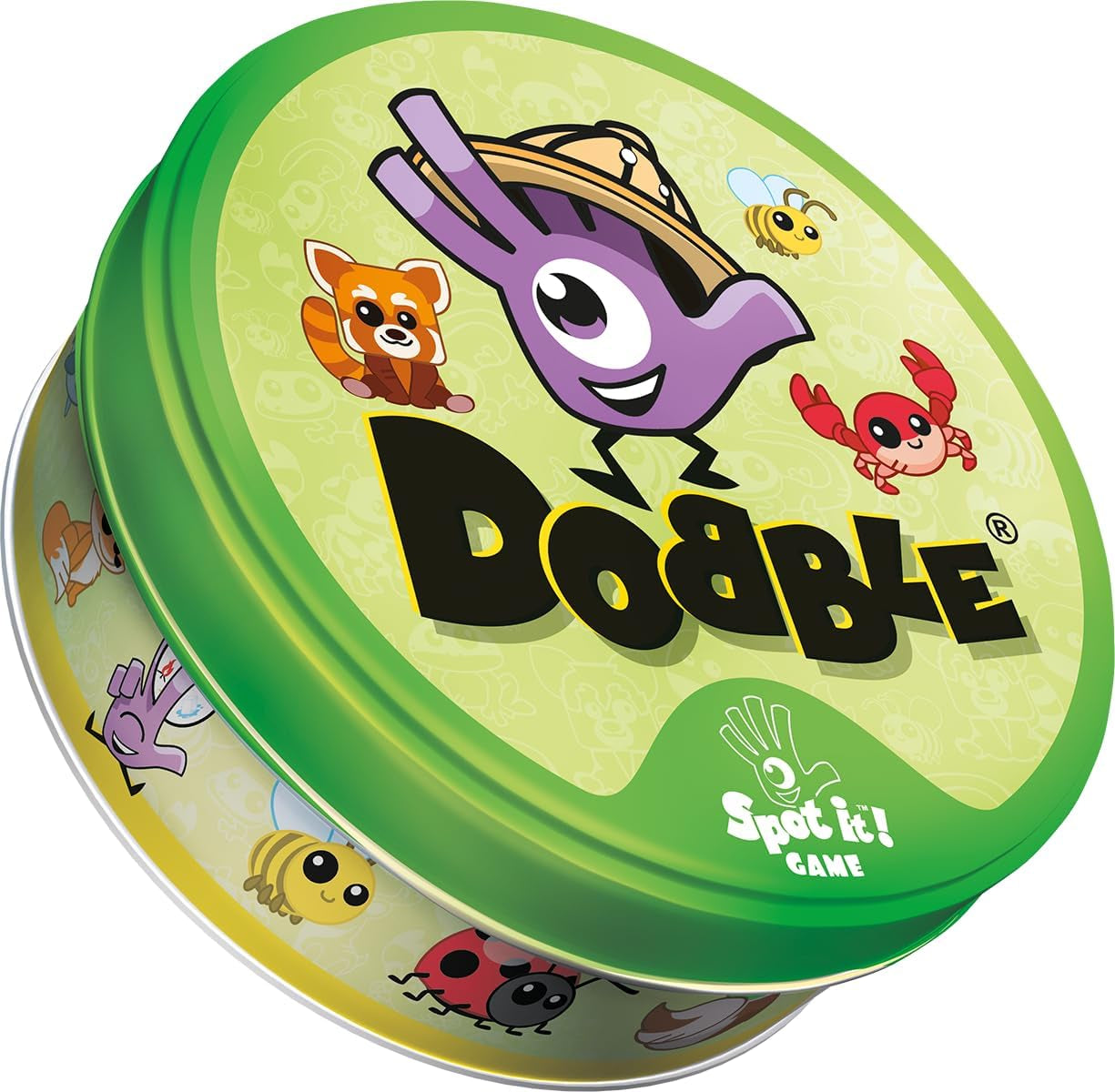 Zygomatic, Dobble Kids, Eco-Sleeves, Jeu pour enfants, Jeu de cartes, 2-8 joueurs, 4 ans et plus, 15 minutes, Allemand