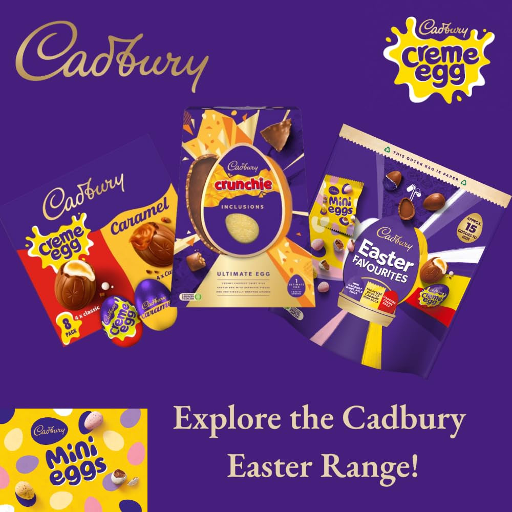 Sachet solide de petits œufs en chocolat (80g) dans un plateau de sucre croquant (Easter Forms)