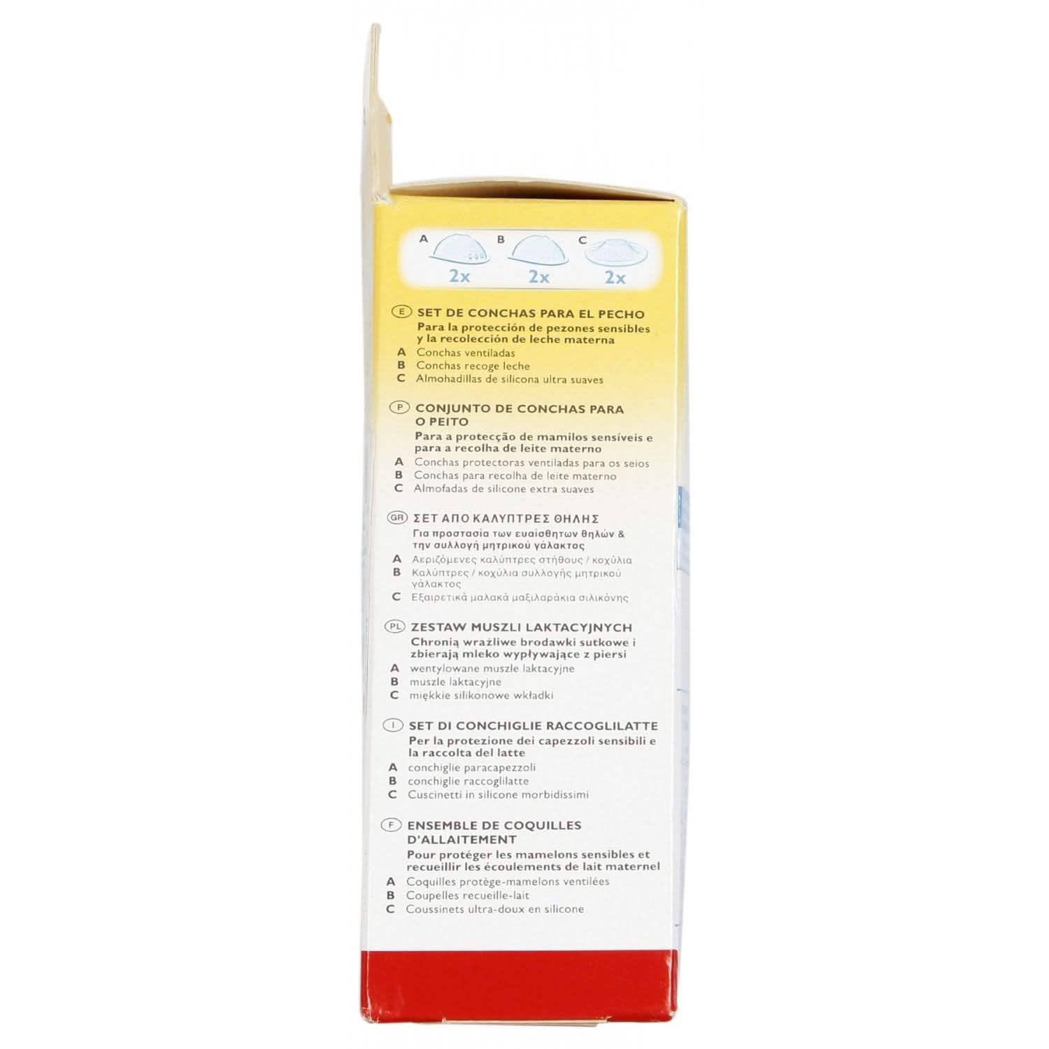 NUK Bruschalen-Set, 6-Teiliges Komplett-Set Accessoires Alimentation et Allaitement Bebe Naty Shop