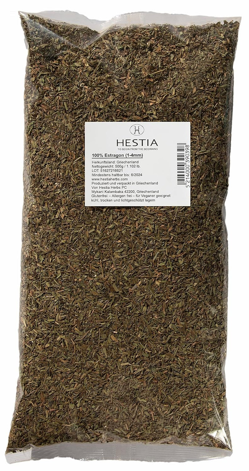 Hestia Herbs Griechischer getrechtenter Origan 500 g, sans allergènes – végétalien – sans GVO