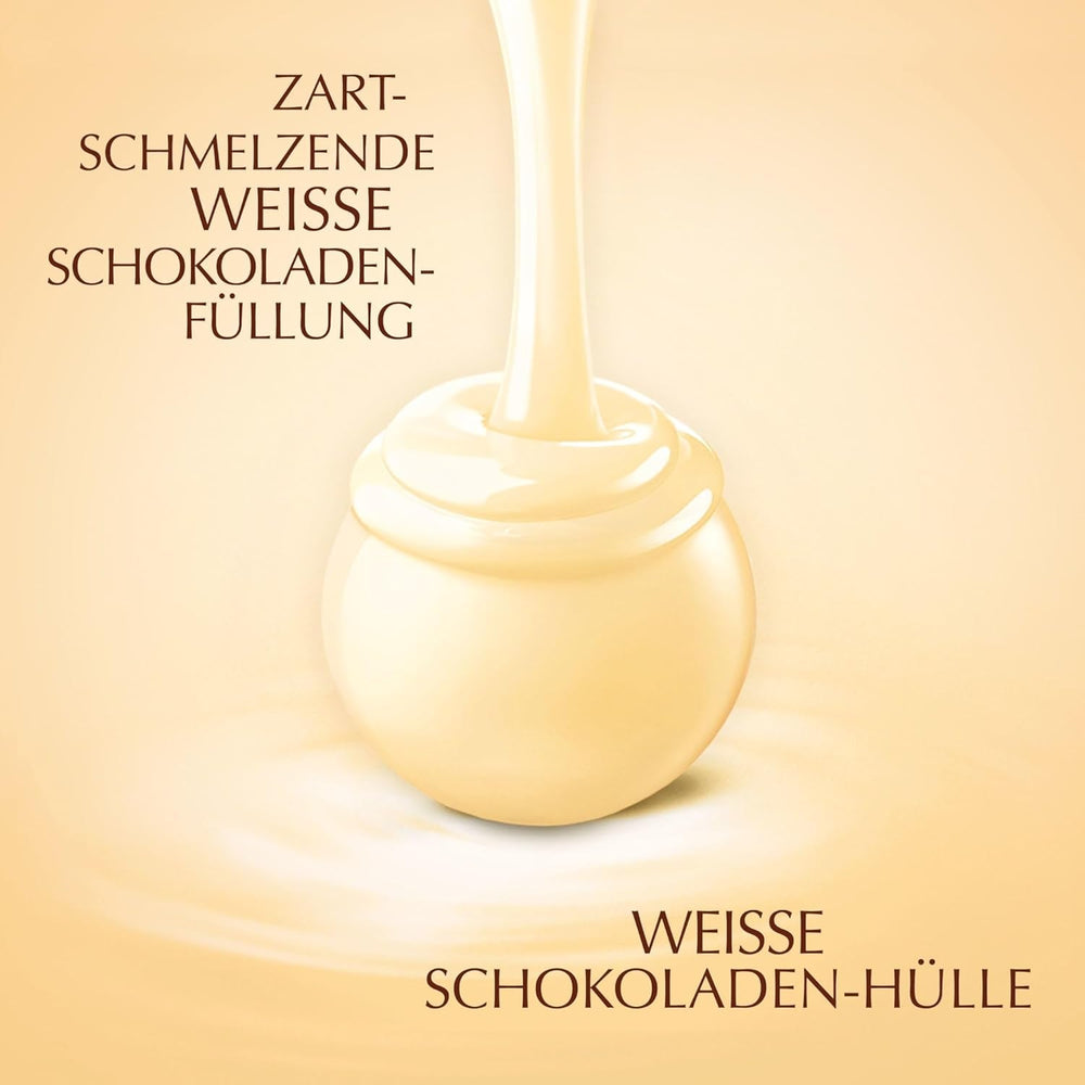 Lindt Chocolate LINDOR Balls White, 500 grame Bomboane de Ciocolata Naty Shop