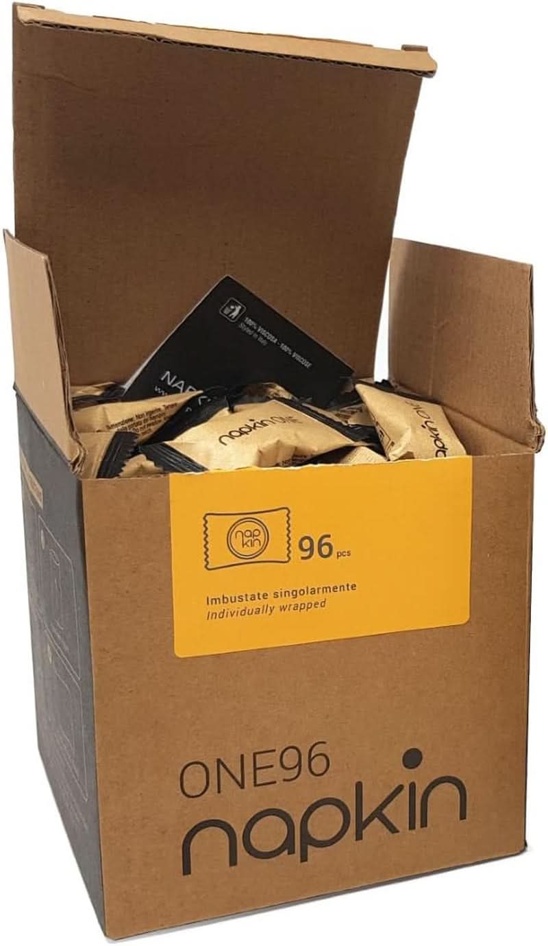 Lingettes nettoyantes compressées CREHO ONE 96 Lingettes Humides Bébé Naty Shop