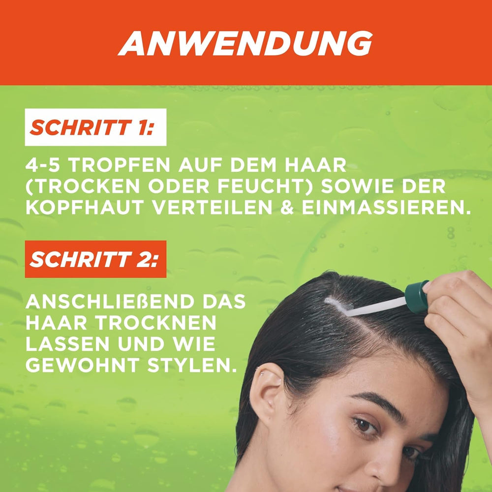 Garnier Sérum fortifiant pour cheveux et cuir chevelu clairsemés efficace contre la chute des cheveux 2 x 125 ml Garnier Hair Care