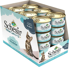 Hrană umedă pentru pisici Cat Jelly Kitten Tuna cu Aloe Vera, jeleu, 24 cutii x 85 g