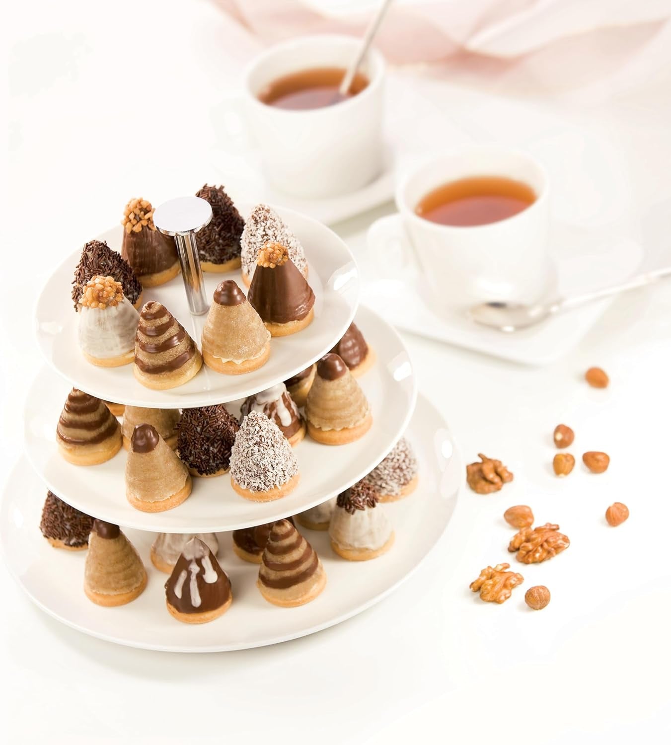 Tescoma 631640 Moule à pâte fourré Ruche DELICIA, Plateau à muffins