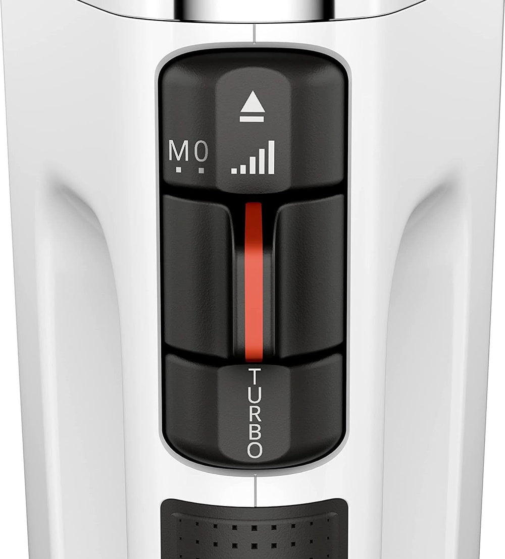 Krups GN9121 3 Mix 9000 Batteur à main | 750 watts | Régulateur de vent | Mode Turbo | Fonctionnalité Auswurff | Poignée ergonomique Schneebesen, Knethaken, Pürierstab-Aufsatz, Messbecher | Blanc/Argent Naty Shop