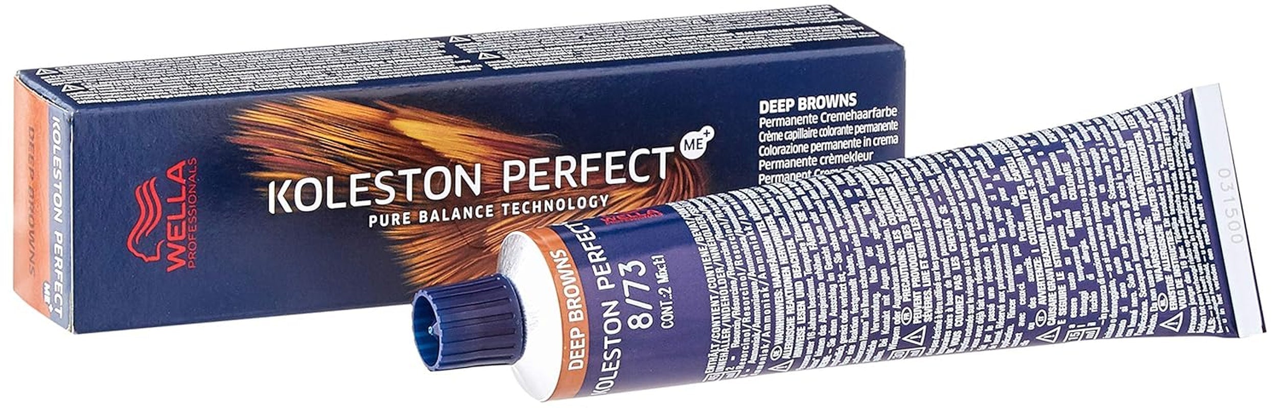 Wella Koleston Perfect ME+ 4/77 Châtain moyen intensif 60 ml Naty Shop Teinture capillaire 8/73 60 Ml (1 paquet)