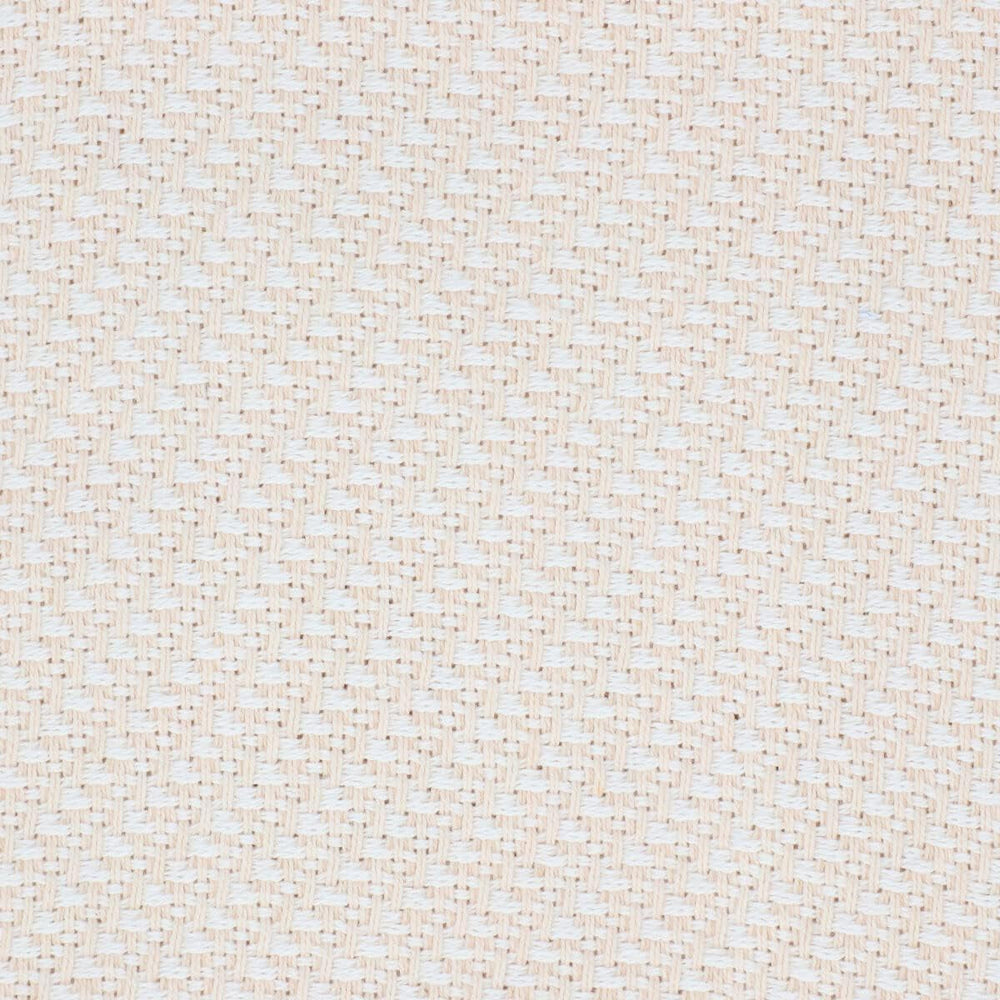HOMLA Morris Plaid Couverture à franges en coton - Couverture douce et confortable Couverture en coton - tissu fin 130 X 170 Cm Ecru Lits et Couvertures Besuche den HOMLA-Store