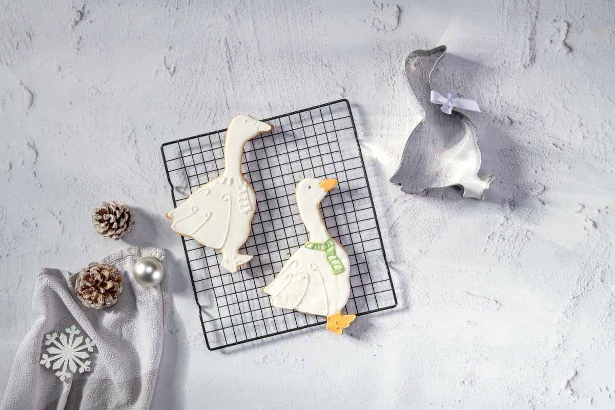 Dr. Oetker Moule à biscuits de Noël en acier inoxydable 200 x 170 x 40 mm Fabriqué en Allemagne