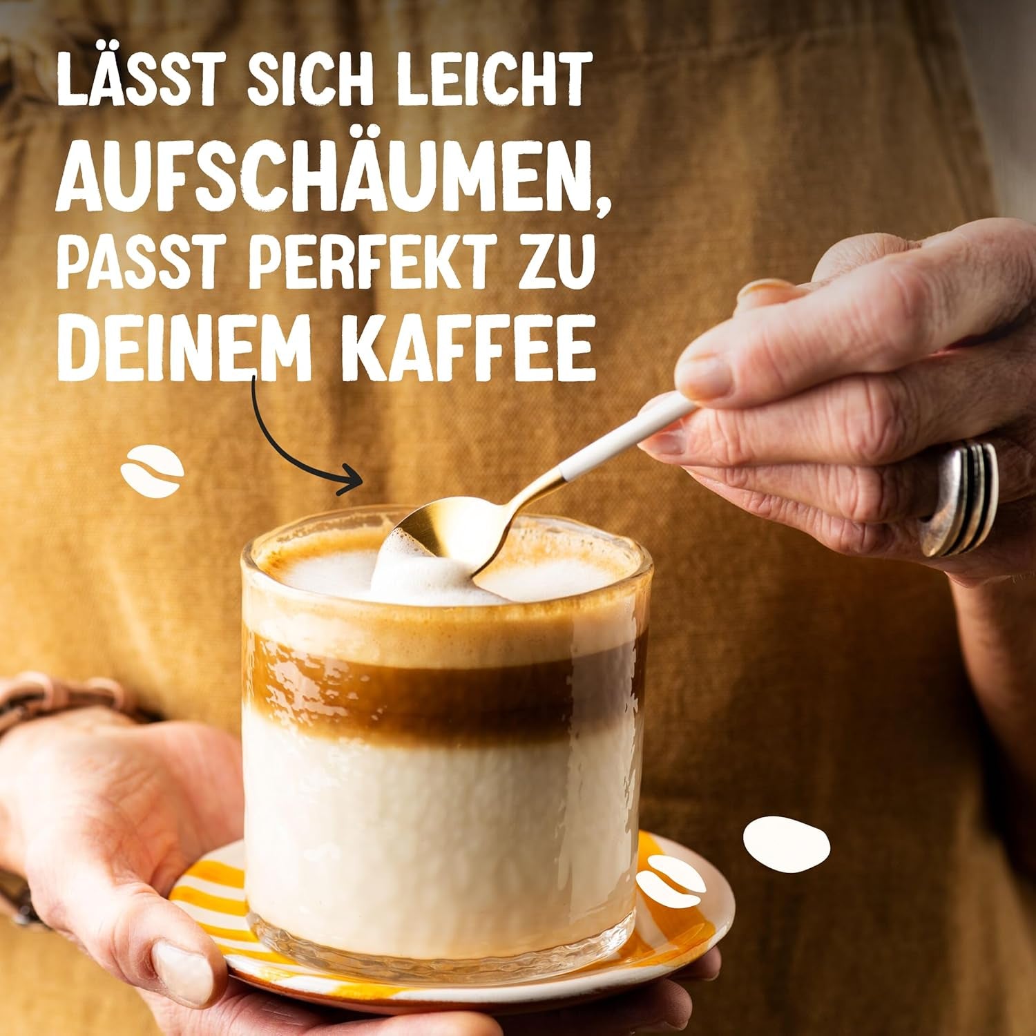 Alpro Barista Haferdrink – Zum Aufschäumen – Vegan et milchfrei – Von Natur aus lactosefrei – Riche en substances de ballast, calcium et vitamines – 8 x 1 L – Haltbar
