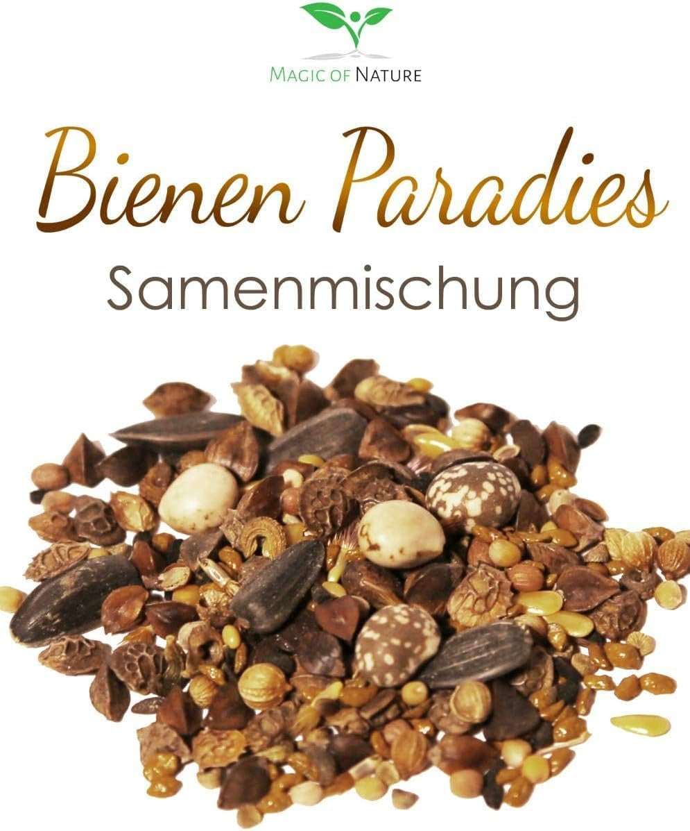 Magie de la Nature 800gr. Blumensamen Mischung - Bienen Paradies - Blumensamen Bienenweide für 150 bis 250 m²