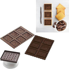 Silikomart 22.164.77.0165 CKC04, emporte-pièce, Silicon Gnam Gnam Shape, 6 cavités. (CKC04) Cuisine Naty Shop