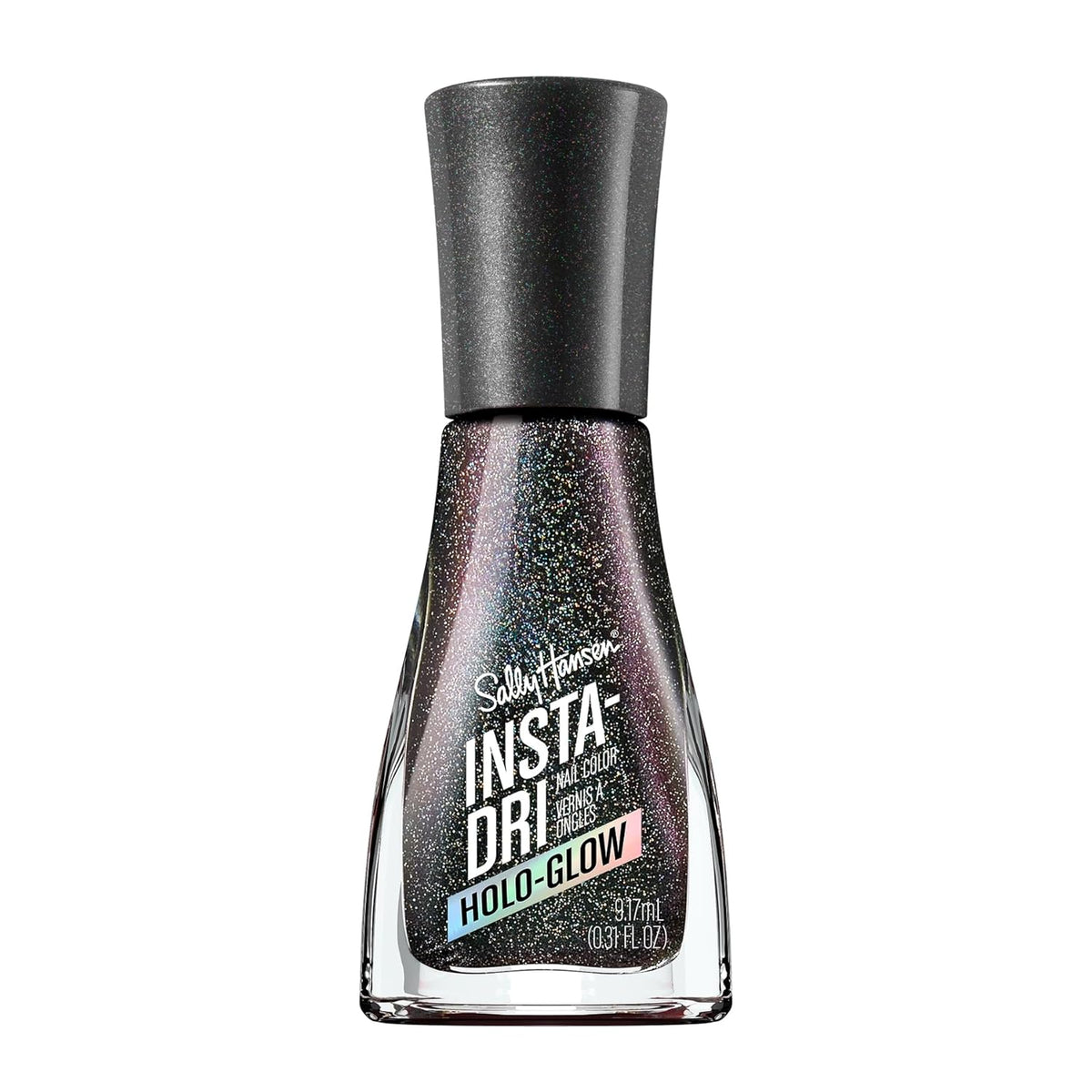 Vernis à ongles Insta-Dri Holo-Glow, zone chromée, facile à utiliser, longue durée, belles couleurs, facile à appliquer, sans écaillage, 19 ml