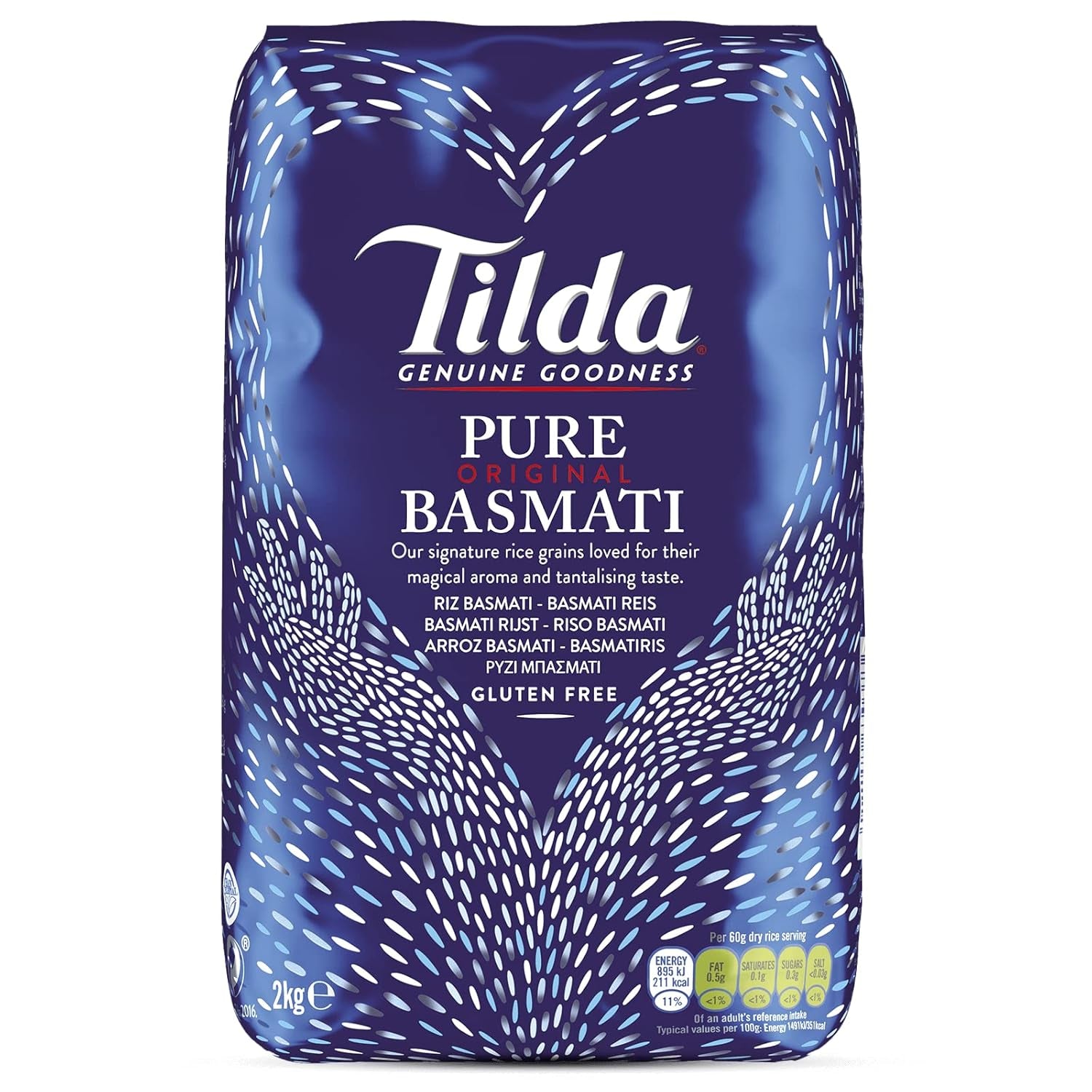 TILDA - Riz Basmati - (1 X 2 KG)