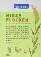 Hirse-Flocken Bio, 6Er Pack (6 X 400 G) Cereale Naty Shop Default Title