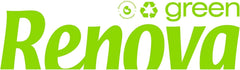 Renova - Mouchoirs Renovagreen, 200 mouchoirs, papier recyclé, Ecolabel européen, format standard