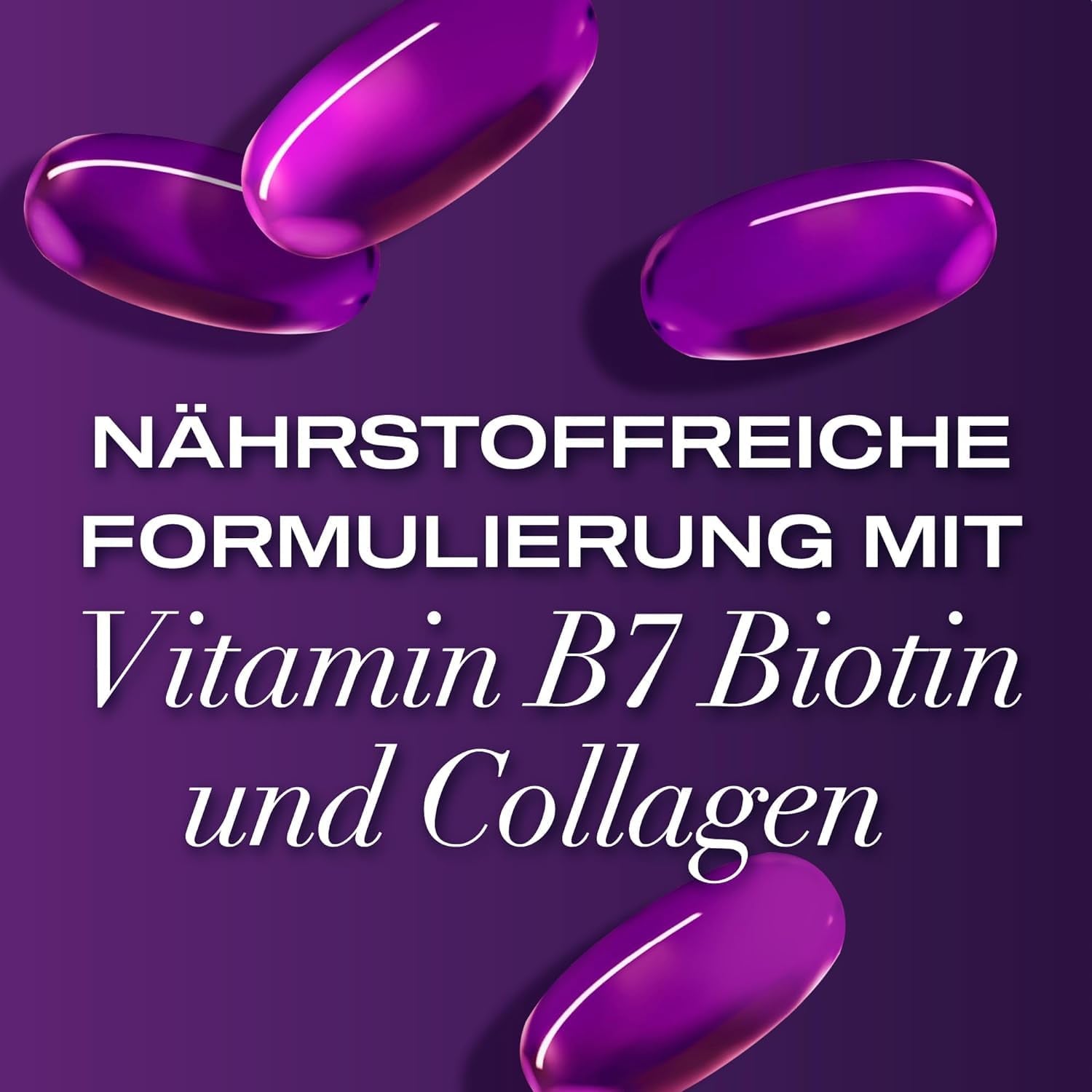 OGX Biotin & Collagen Shampoo (385 Ml), Shampooing fortifiant pour cheveux fins et fins OGX Douche et bain