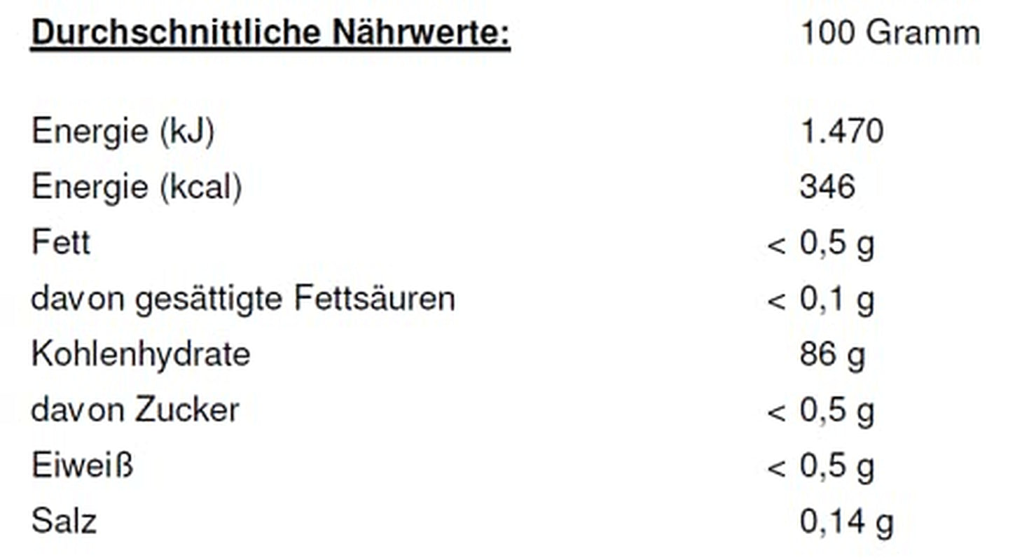 Nouilles en verre BONASIA, longues, paquet de 15 (15 x 100 g)